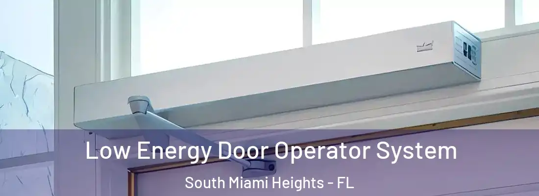 Low Energy Door Operator System South Miami Heights - FL