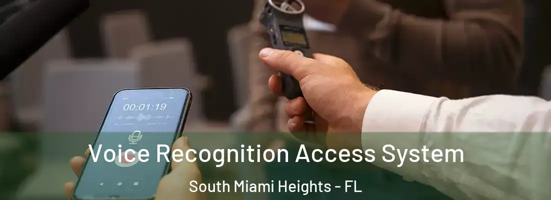  Voice Recognition Access System South Miami Heights - FL